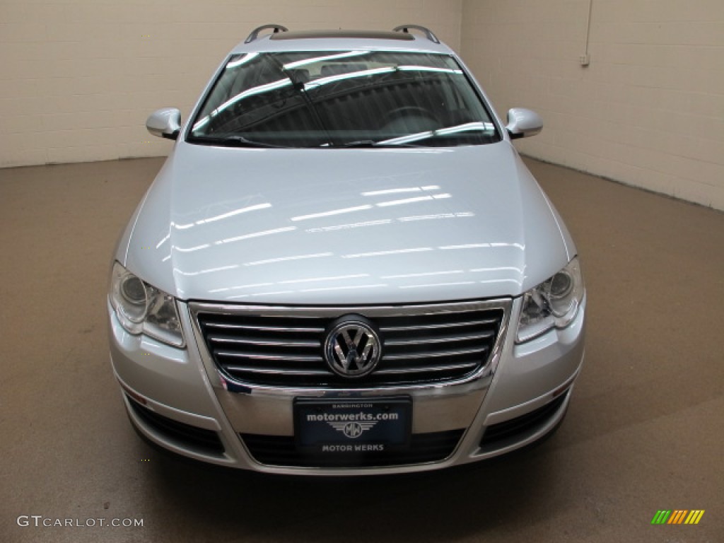 2008 Passat Turbo Wagon - Reflex Silver / Black photo #2