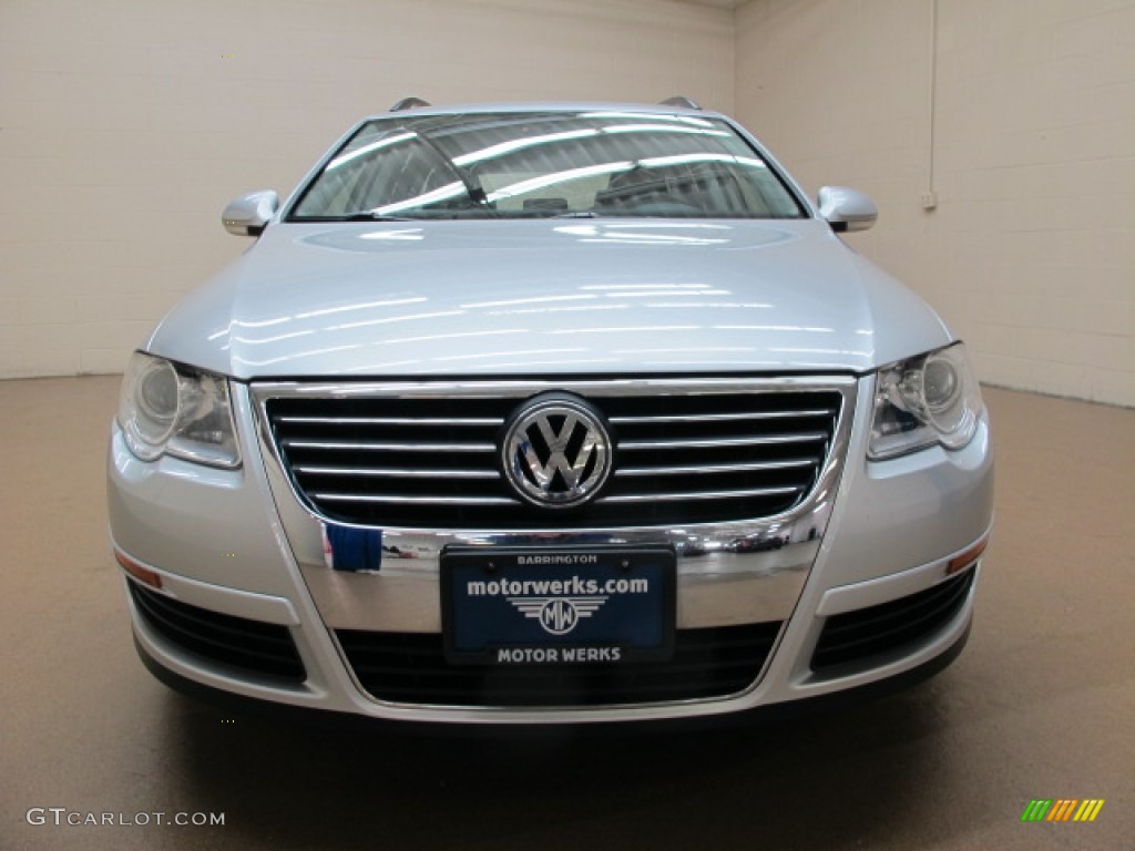 2008 Passat Turbo Wagon - Reflex Silver / Black photo #3