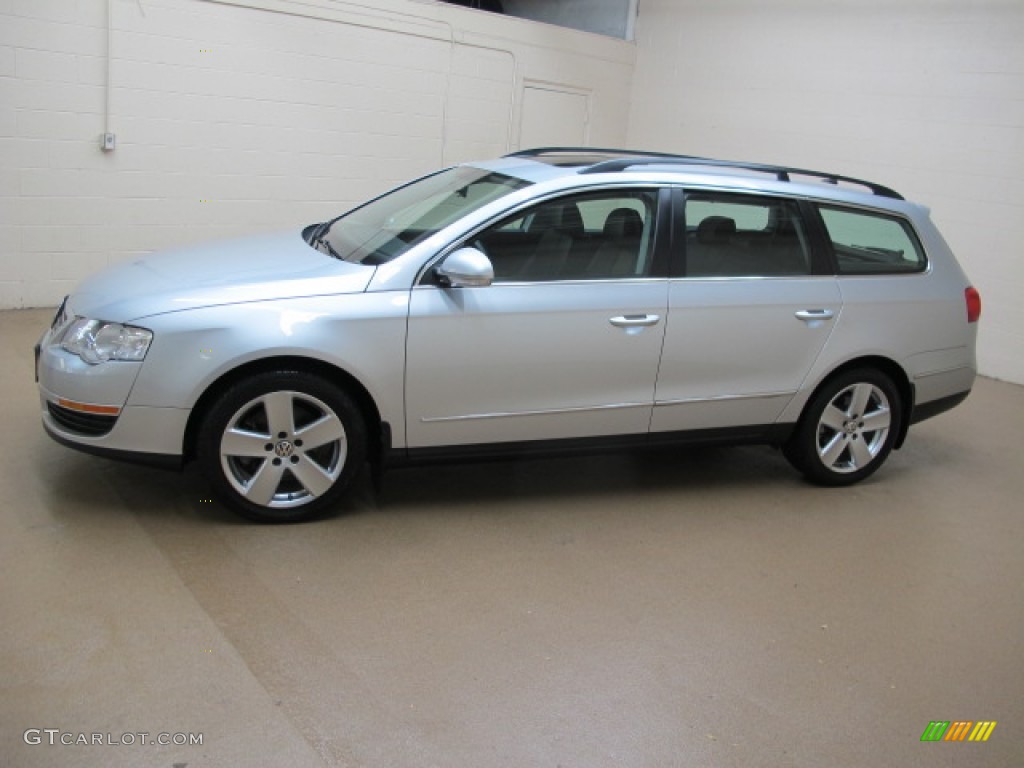2008 Passat Turbo Wagon - Reflex Silver / Black photo #5