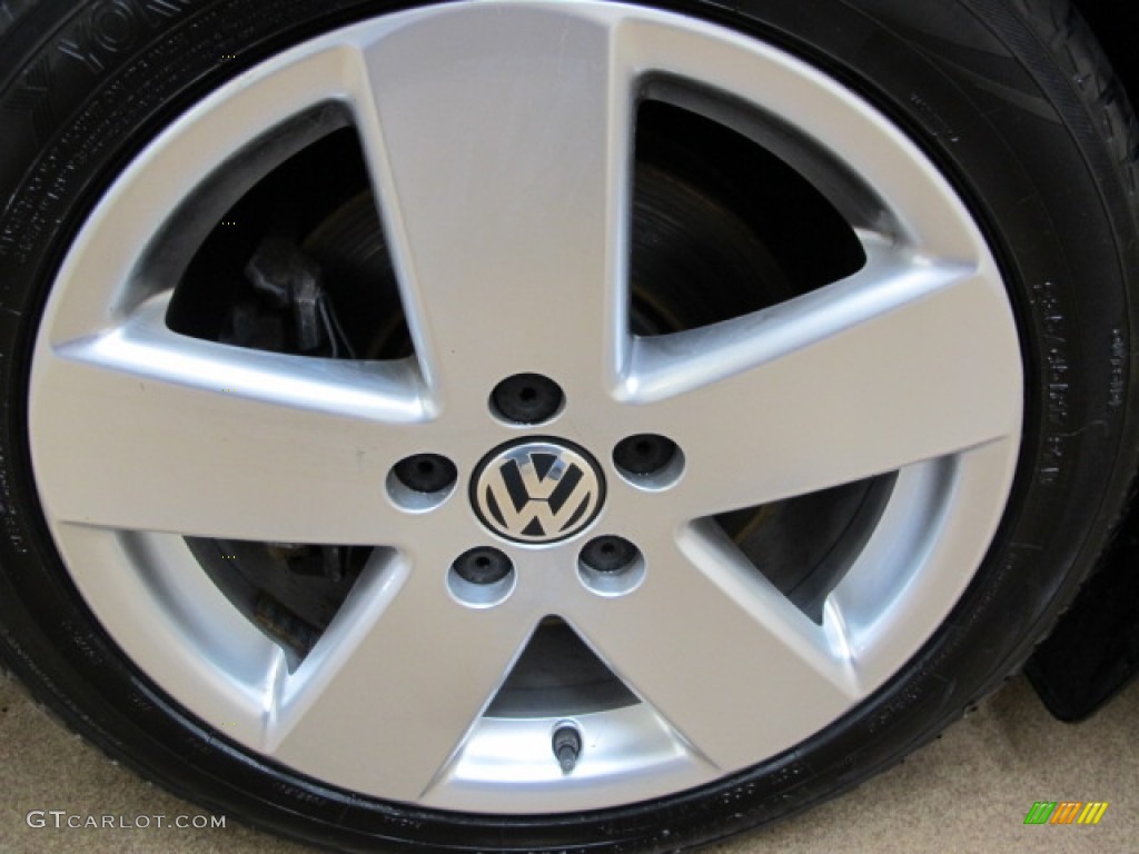 2008 Passat Turbo Wagon - Reflex Silver / Black photo #9
