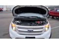 2013 White Platinum Tri-Coat Ford Explorer XLT 4WD  photo #17