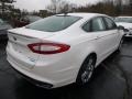 2014 White Platinum Ford Fusion Titanium AWD  photo #2