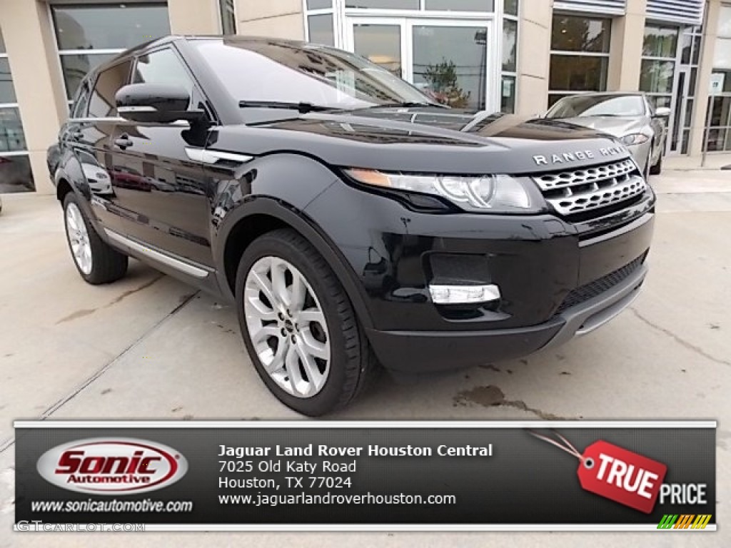 2012 Range Rover Evoque Prestige - Barolo Black Premium Metallic / Ebony photo #1