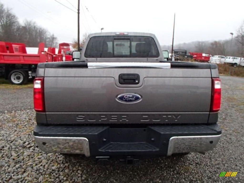 2014 F350 Super Duty XLT Regular Cab 4x4 - Sterling Gray Metallic / Steel photo #7