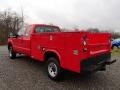 2014 Vermillion Red Ford F250 Super Duty XL SuperCab 4x4 Utility Truck  photo #6