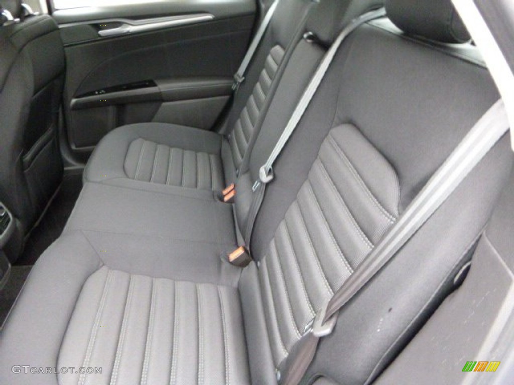 2014 Ford Fusion SE EcoBoost Rear Seat Photo #88208640