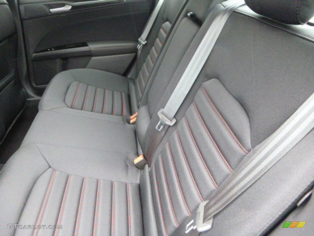 2014 Ford Fusion SE Rear Seat Photo #88209024