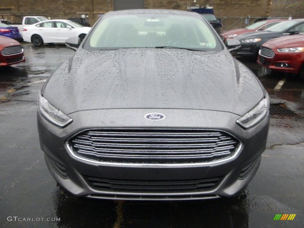 2014 Fusion SE - Sterling Gray / Dune photo #6