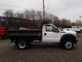 Oxford White 2014 Ford F450 Super Duty XL Regular Cab 4x4 Dump Truck