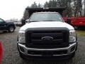Oxford White - F450 Super Duty XL Regular Cab 4x4 Dump Truck Photo No. 3