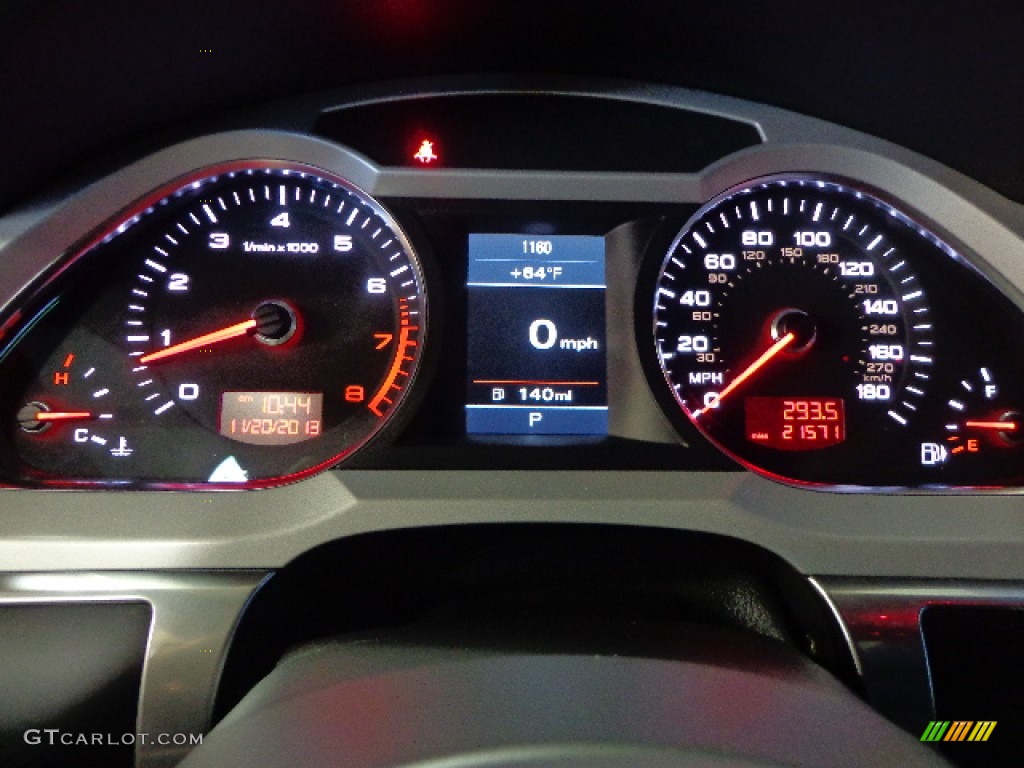2011 Audi A6 3.0T quattro Sedan Gauges Photo #88209834