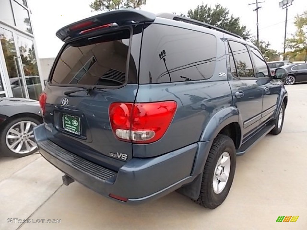 2007 Sequoia SR5 - Bluesteel Mica / Light Charcoal photo #7