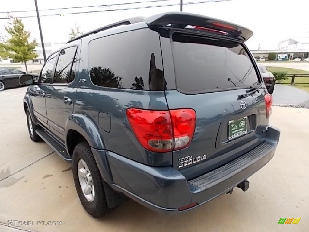 2007 Sequoia SR5 - Bluesteel Mica / Light Charcoal photo #9