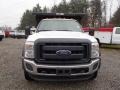 Oxford White - F450 Super Duty XL Regular Cab 4x4 Dump Truck Photo No. 3