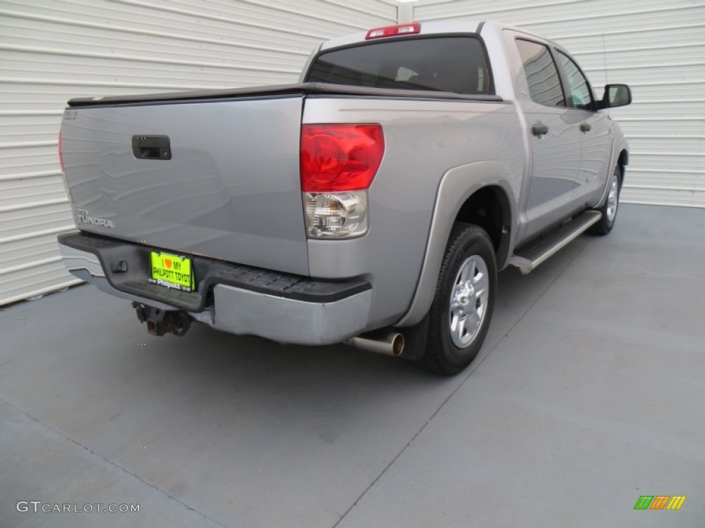 2008 Tundra SR5 CrewMax - Silver Sky Metallic / Graphite Gray photo #4