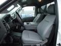 2014 Ford F450 Super Duty Steel Interior Front Seat Photo