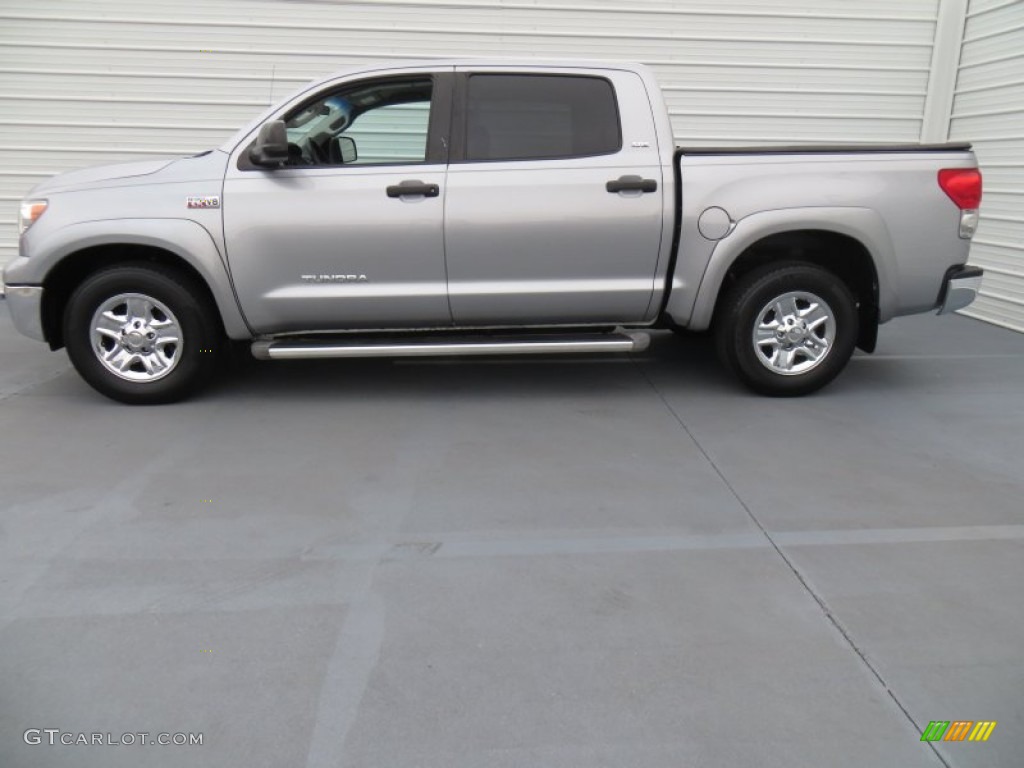 2008 Tundra SR5 CrewMax - Silver Sky Metallic / Graphite Gray photo #6