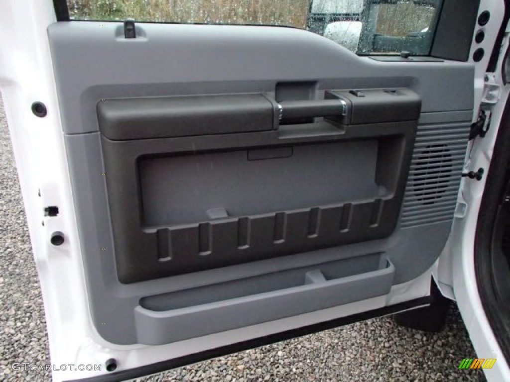 2014 Ford F450 Super Duty XL Regular Cab 4x4 Dump Truck Steel Door Panel Photo #88210209