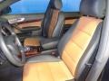 Amaretto/Black Front Seat Photo for 2011 Audi A6 #88210245