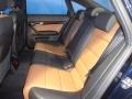 2011 Audi A6 Amaretto/Black Interior Rear Seat Photo