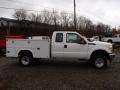 2014 Oxford White Ford F350 Super Duty XL SuperCab 4x4 Utility Truck  photo #1