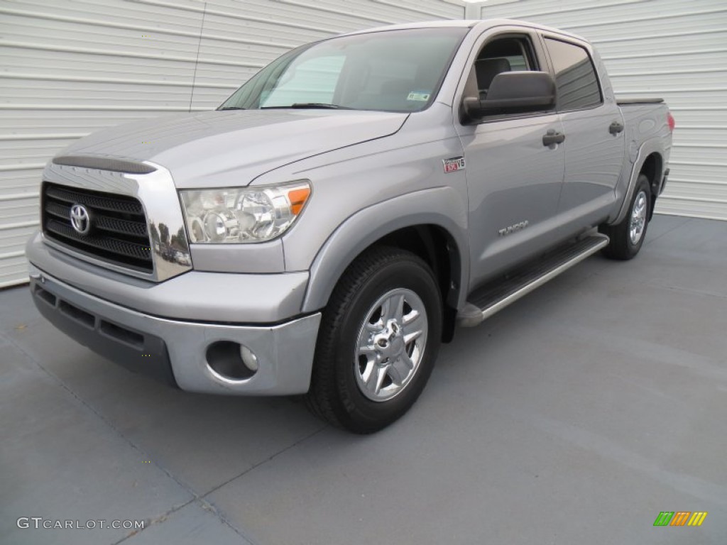 2008 Tundra SR5 CrewMax - Silver Sky Metallic / Graphite Gray photo #37