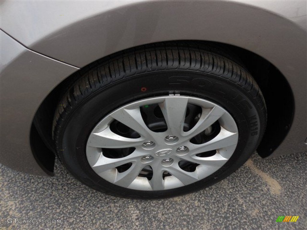 2012 Elantra GLS - Desert Bronze / Beige photo #5
