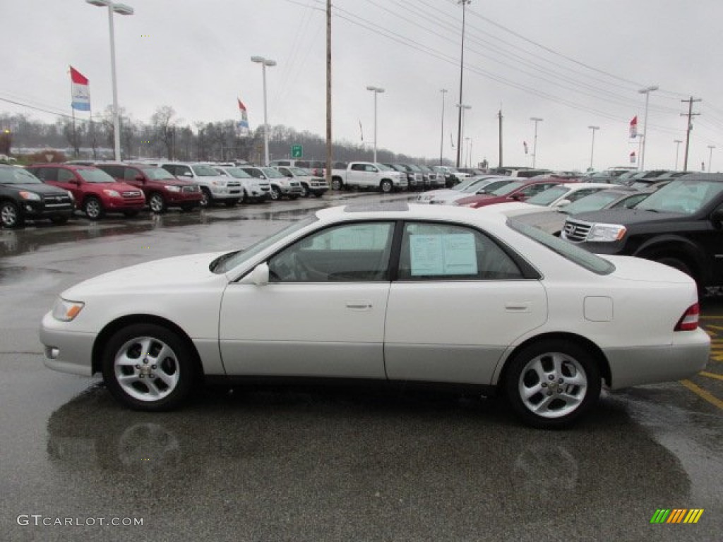 2000 ES 300 Sedan - Diamond White Pearl / Ivory photo #6