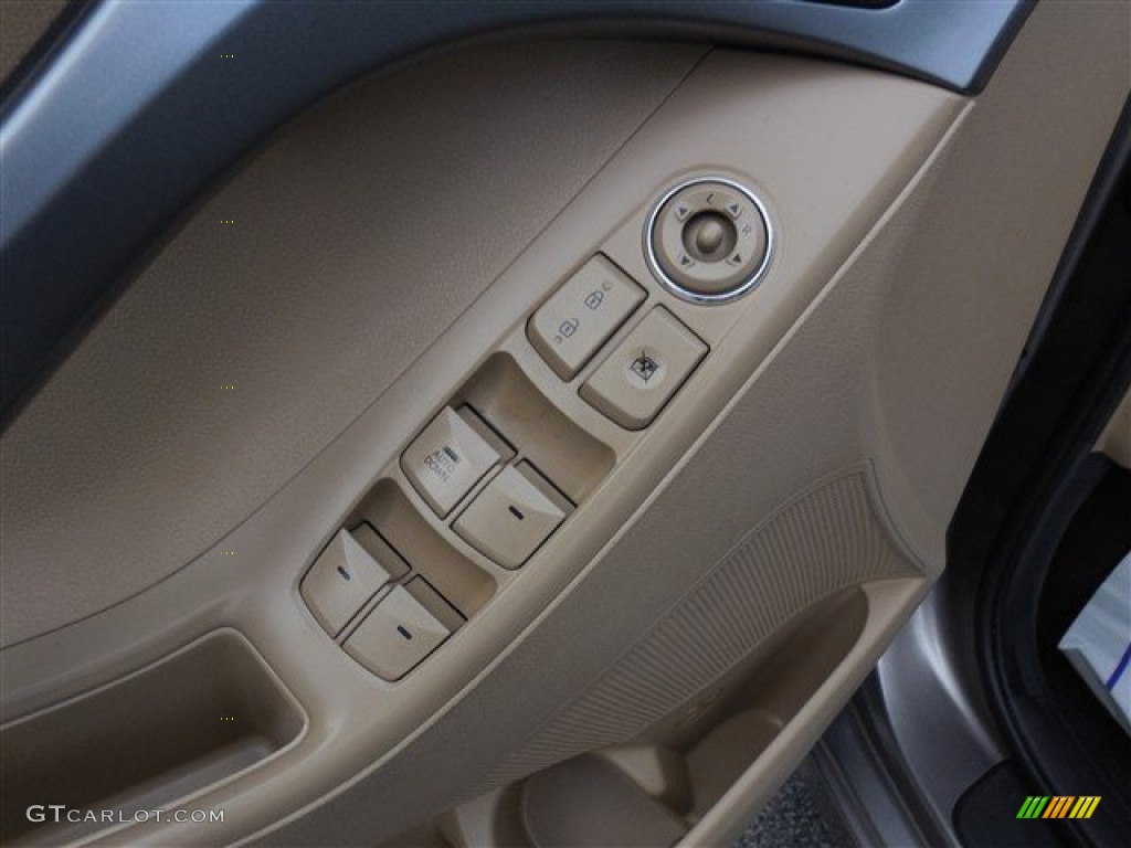2012 Elantra GLS - Desert Bronze / Beige photo #17