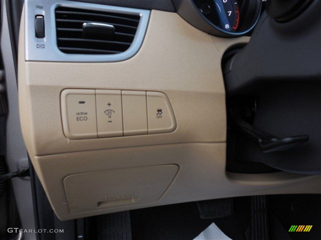 2012 Elantra GLS - Desert Bronze / Beige photo #18