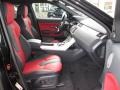 2013 Land Rover Range Rover Evoque Dynamic Ebony/Pimento Interior Front Seat Photo