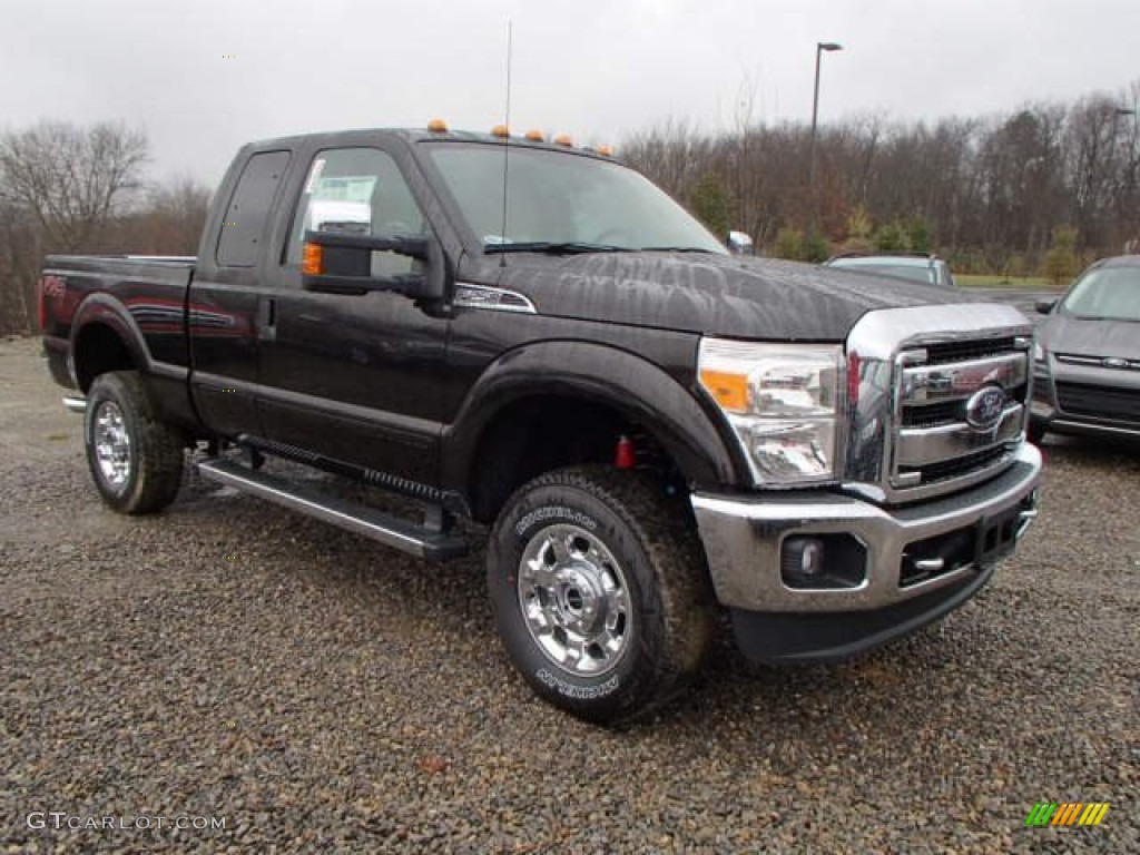 2014 F250 Super Duty XLT SuperCab 4x4 - Kodiak Brown Metallic / Adobe photo #2