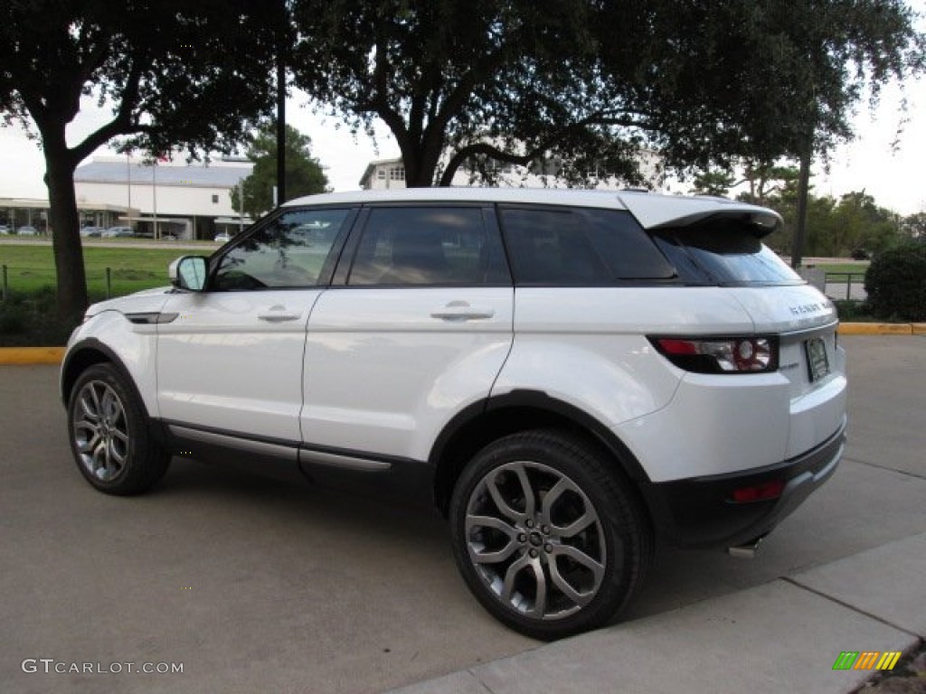 Fuji White 2013 Land Rover Range Rover Evoque Pure Exterior Photo #88212363