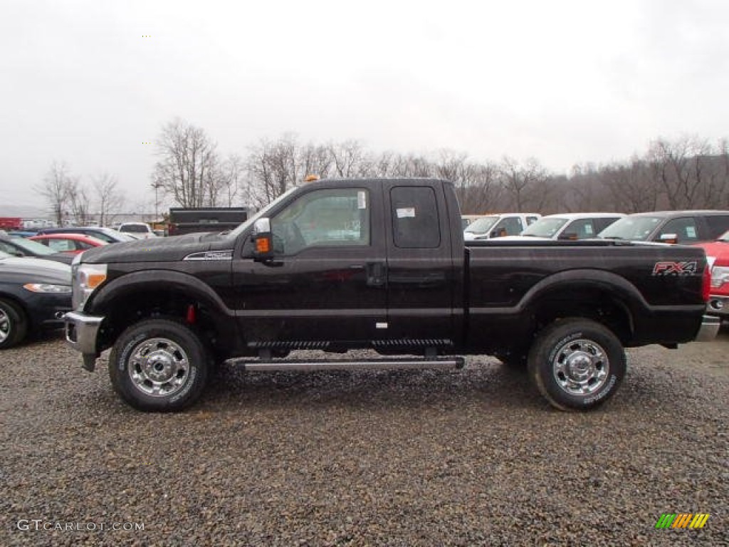 2014 F250 Super Duty XLT SuperCab 4x4 - Kodiak Brown Metallic / Adobe photo #5