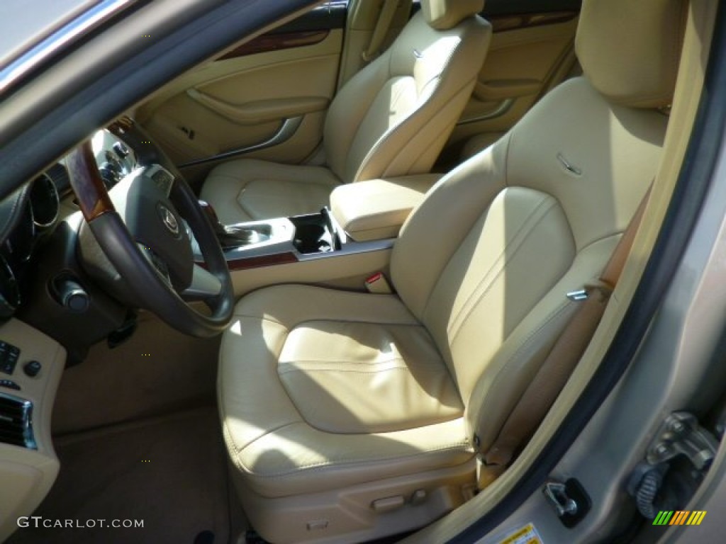 2009 CTS 4 AWD Sedan - Gold Mist / Cashmere/Cocoa photo #15