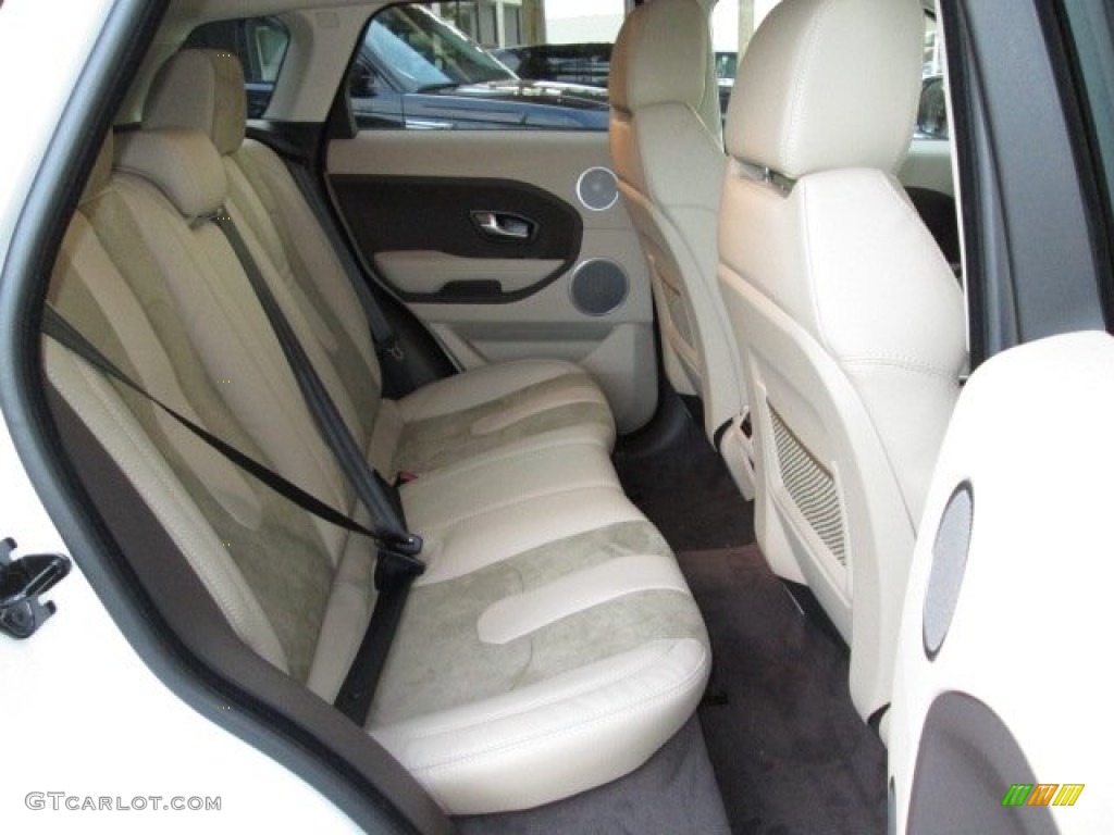 2013 Land Rover Range Rover Evoque Pure Rear Seat Photo #88212632