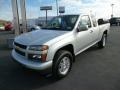 2012 Sheer Silver Metallic Chevrolet Colorado LT Extended Cab 4x4  photo #3