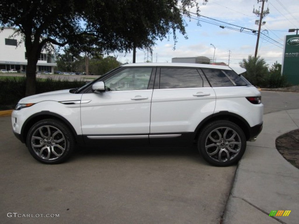 Fuji White 2013 Land Rover Range Rover Evoque Pure Exterior Photo #88212822