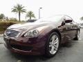 Midnight Red Garnet - G 37 Convertible Photo No. 3