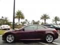 2010 Midnight Red Garnet Infiniti G 37 Convertible  photo #4