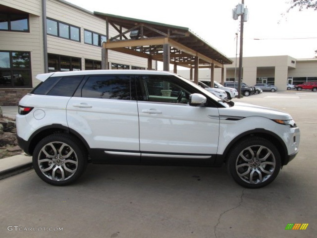 Fuji White 2013 Land Rover Range Rover Evoque Pure Exterior Photo #88212936