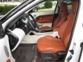 Front Seat of 2013 Range Rover Evoque Pure
