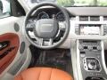 2013 Land Rover Range Rover Evoque Tan/Ivory/Espresso Interior Dashboard Photo