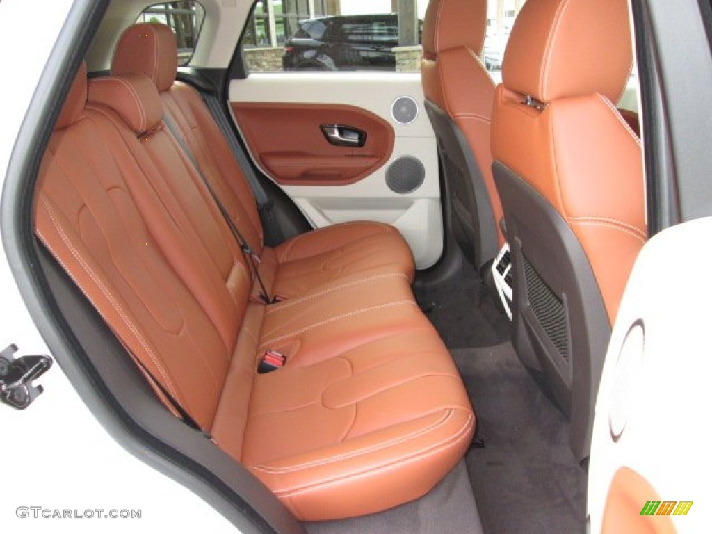 2013 Land Rover Range Rover Evoque Pure Rear Seat Photo #88213116