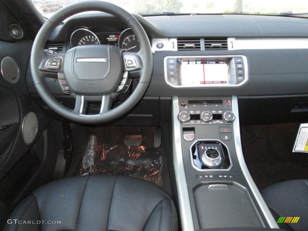 2013 Range Rover Evoque Pure - Santorini Black Metallic / Ebony photo #12