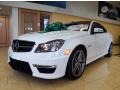 2013 Polar White Mercedes-Benz C 63 AMG  photo #1