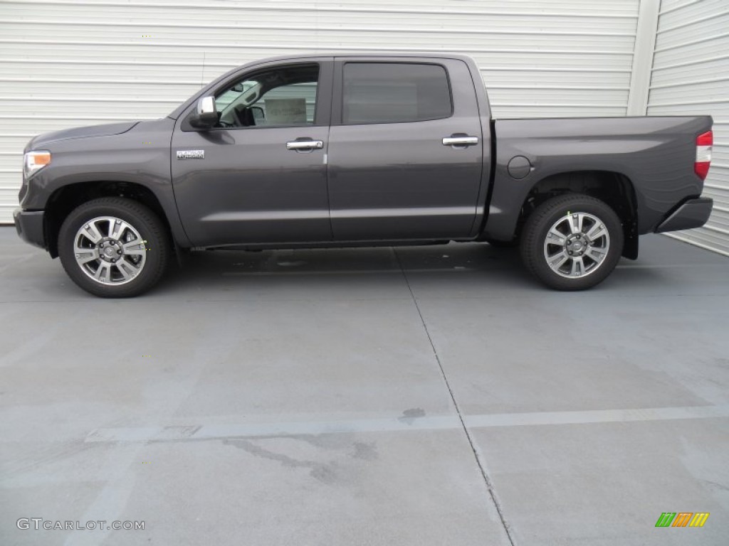 2014 Tundra Platinum Crewmax - Magnetic Gray Metallic / Black photo #6