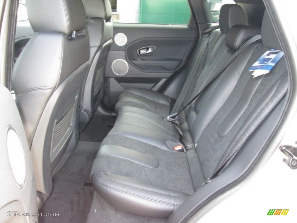 2013 Land Rover Range Rover Evoque Pure Rear Seat Photo #88214445