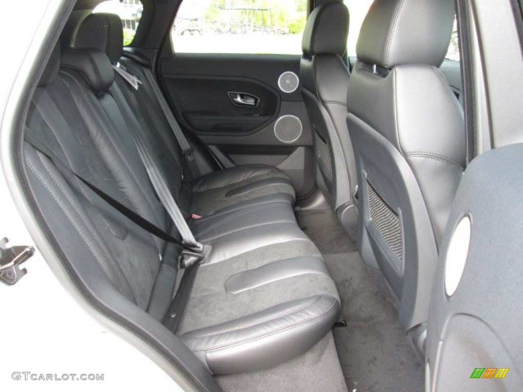 2013 Land Rover Range Rover Evoque Pure Rear Seat Photo #88214571