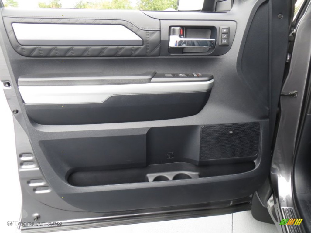 2014 Tundra Platinum Crewmax - Magnetic Gray Metallic / Black photo #22